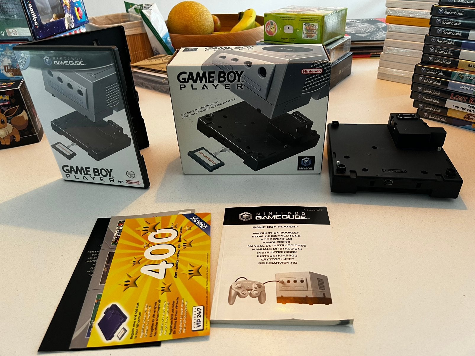 GameCube Gameboy Player in doos, Avontuur en Actie, 1 speler, Ophalen of Verzenden, Zo goed als nieuw