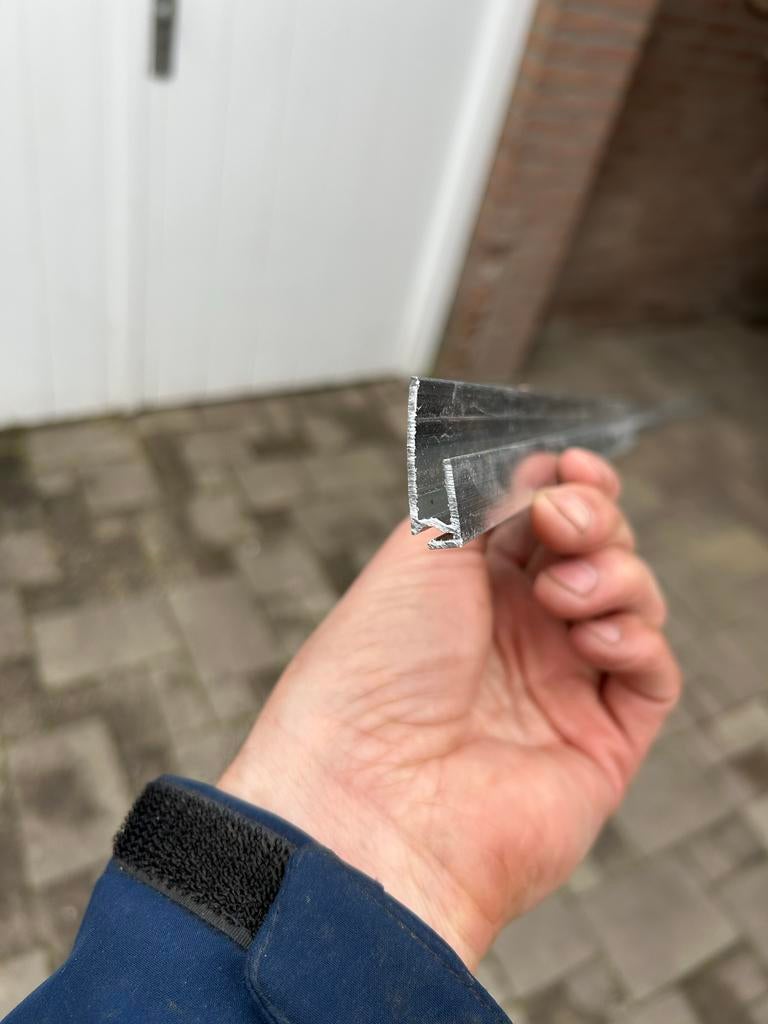 Keralit Aluminium startprofiel, Ophalen, Nieuw, Aluminium