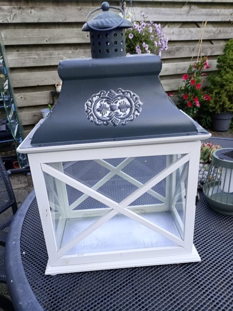 Vensterbank verlichting, Huis en Inrichting, Lampen | Tafellampen, Ophalen, Gebruikt, Sfeerlamp, Glas
