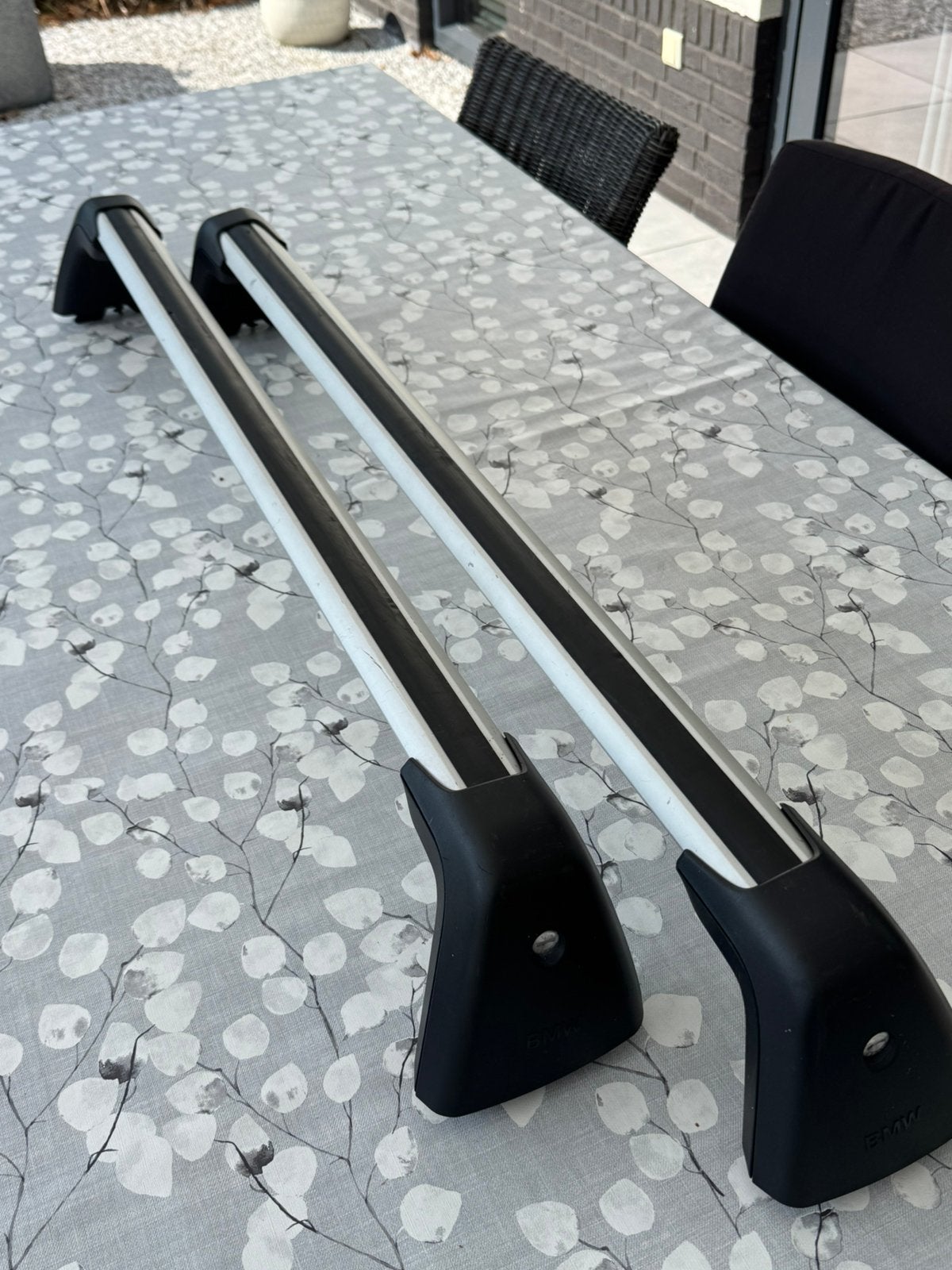Originele BMW 3 serie F30 dakdragers gebruikt, Auto diversen, Dakdragers, Ophalen, Gebruikt