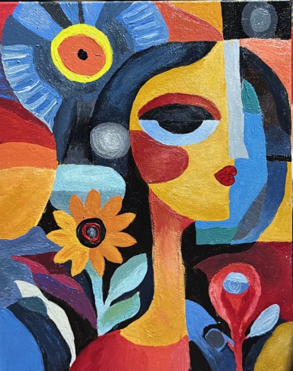Canva art painting, Ophalen, Abstract