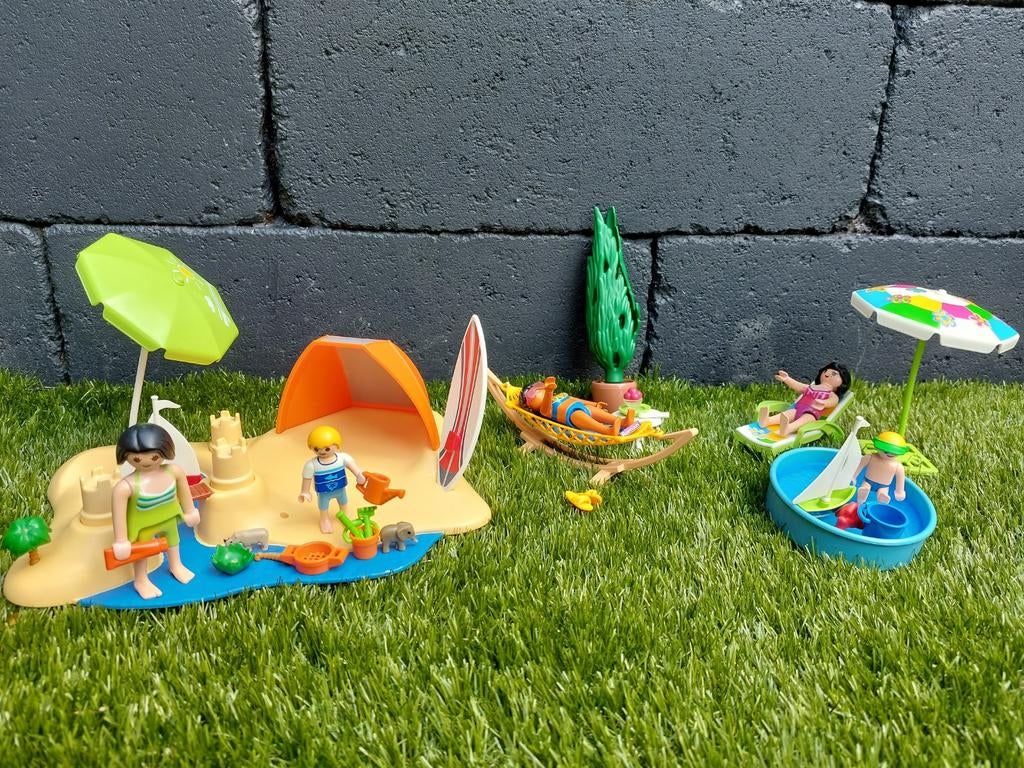 Playmobil strandset met accessoires, Ophalen of Verzenden