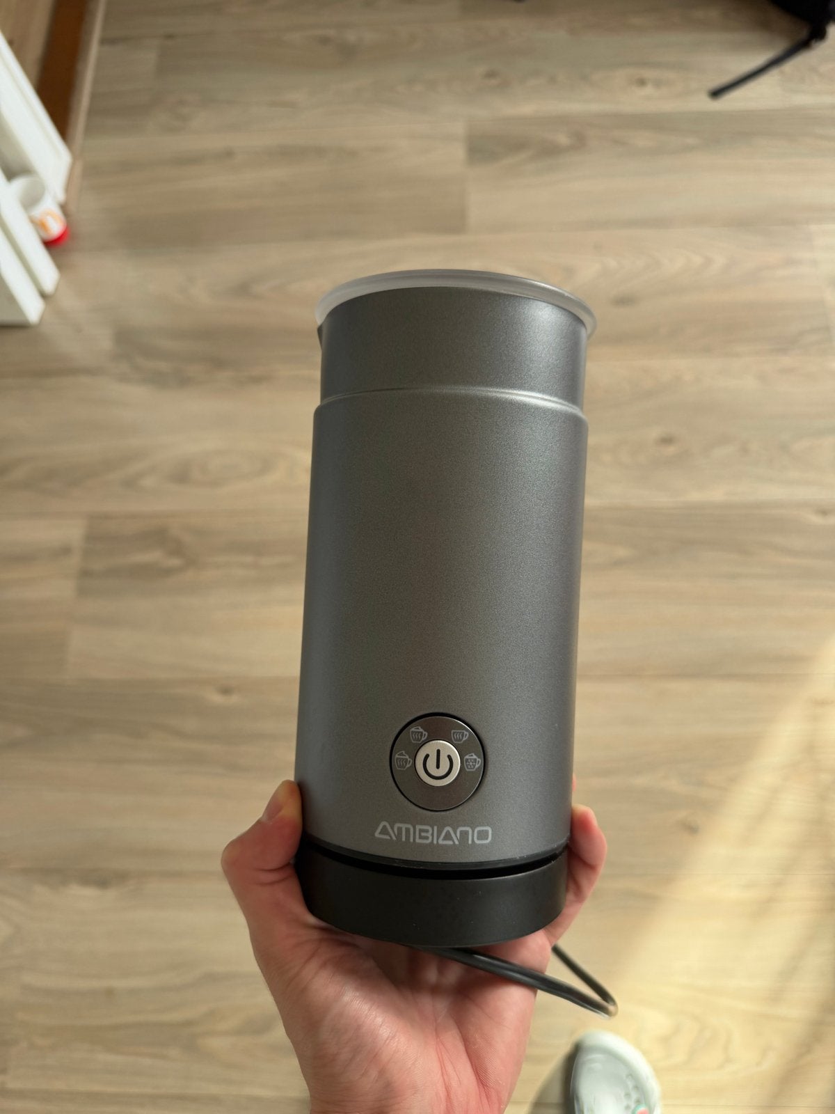 Ambiano Melkopschuimer - Perfect Melkschuim, Ophalen, Zo goed als nieuw, Elektrische melkopschuimer