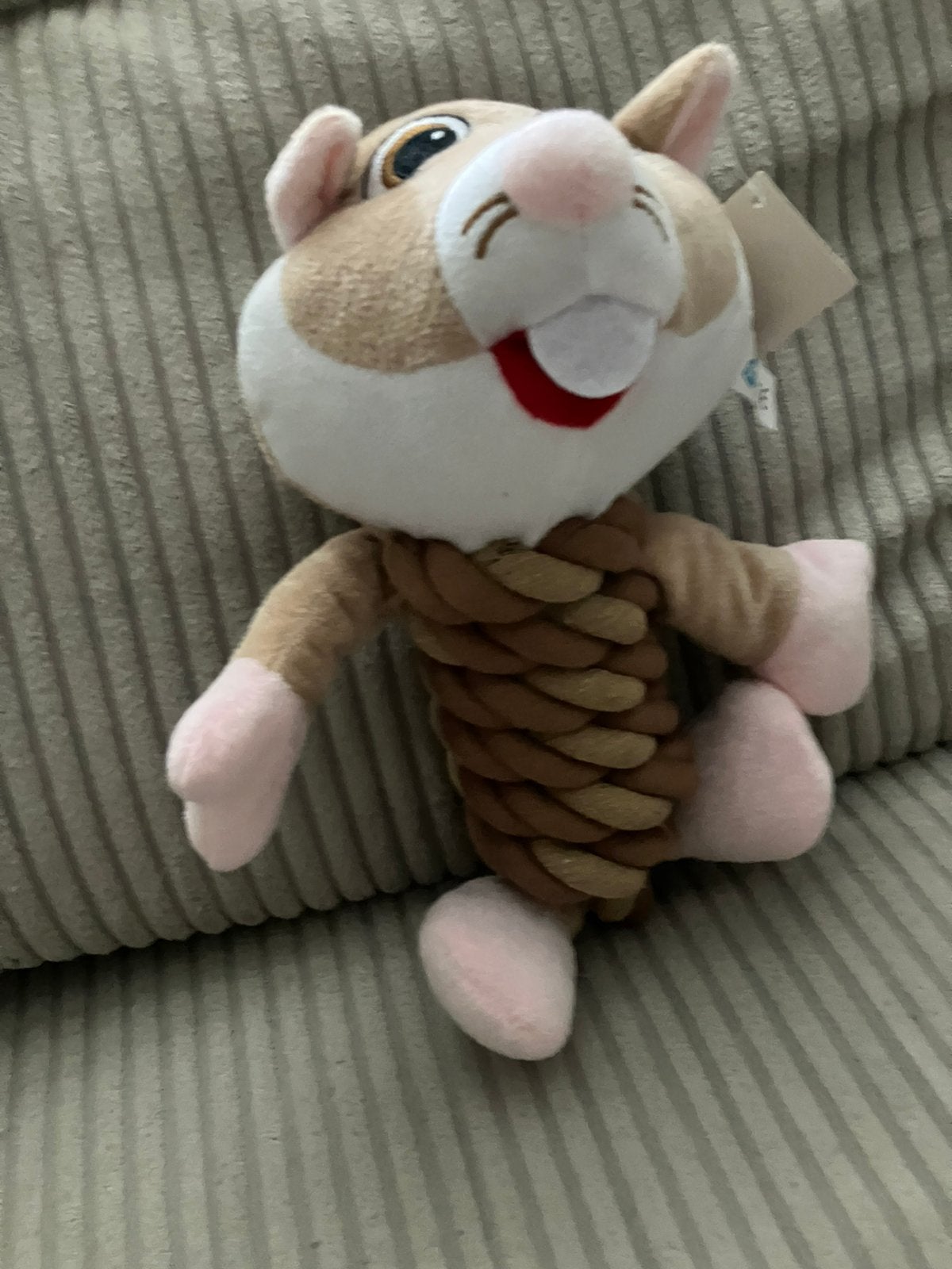 Hondenspeeltje ah nieuw met kaartje hamster, Ophalen of Verzenden, Nieuw, Hond