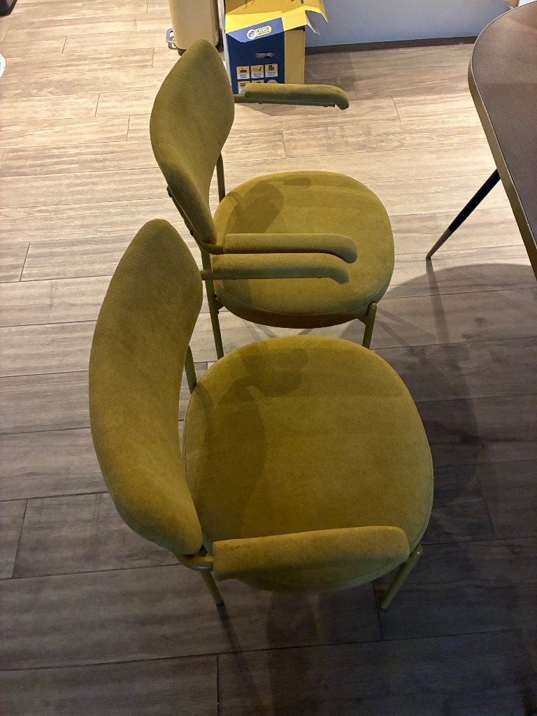 Eetkamertstoelen, Huis en Inrichting, Stoelen, Ophalen, Gebruikt, Overige kleuren, Vier