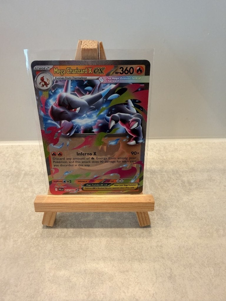 ** Charizard 1/9 - Mega Charizard X EX, Phantasmal Flames **, Ophalen of Verzenden, Zo goed als nieuw