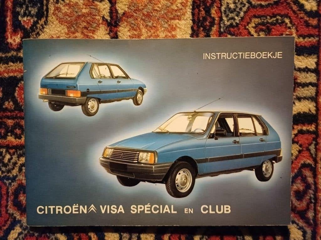 Origineel instructieboekje CITROËN VISA SPECIAL en CLUB NL, Ophalen of Verzenden