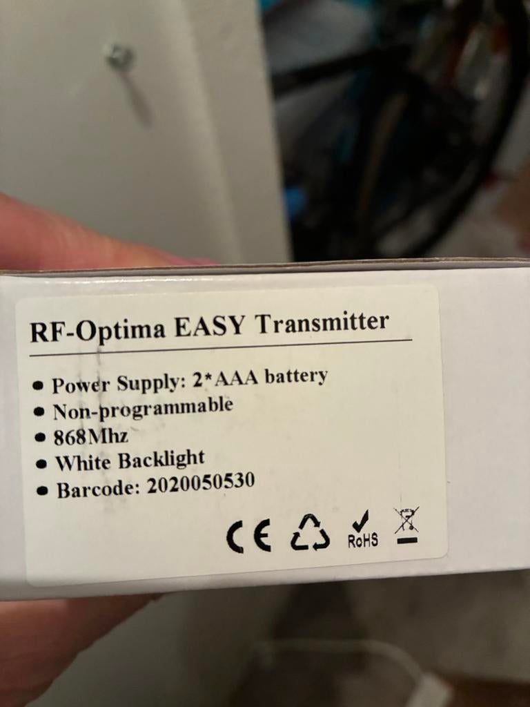 Infrarood warmte pannerl, Ophalen, Gebruikt