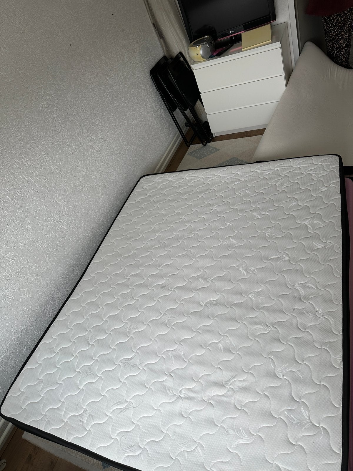 Matras 160x200x15, Huis en Inrichting, Ophalen, Zo goed als nieuw, Eenpersoons
