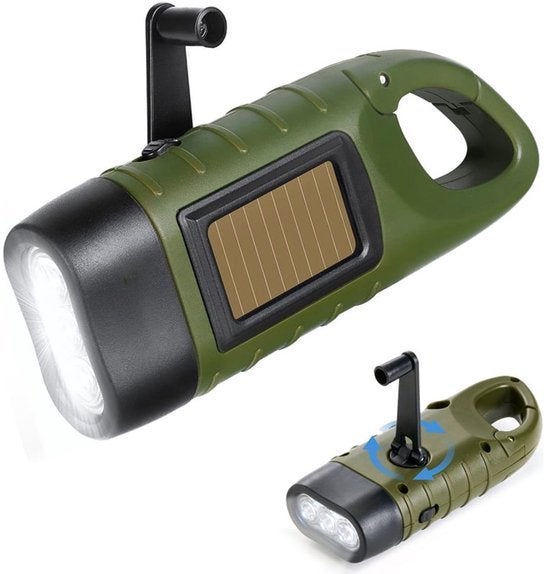 Partij opwindbare led lampen - 50 stuks, Verzenden, Nieuw, Zonne-energie