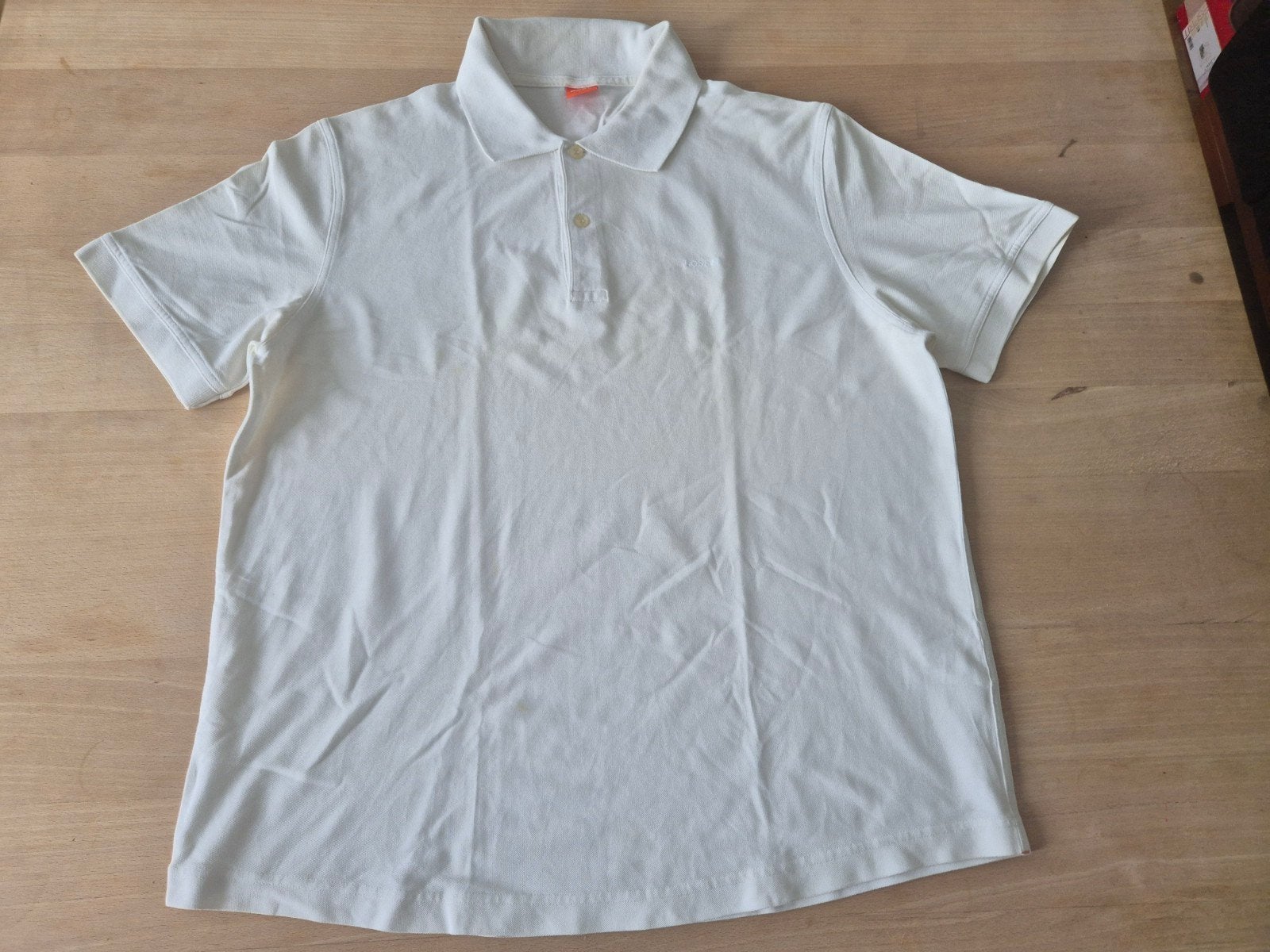 Prachtige polo shirlt Hugo Boss.Maat XXL., Verzenden, Wit, Overige maten, Hugo Boss