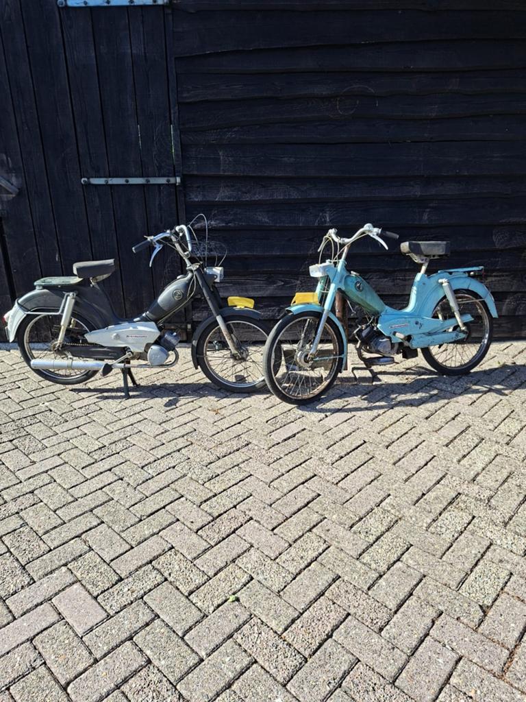 Sparta av bromfietsen (2 stuks in 1 koop), Fietsen en Brommers, Brommers | Oldtimers, Ophalen, Overige merken
