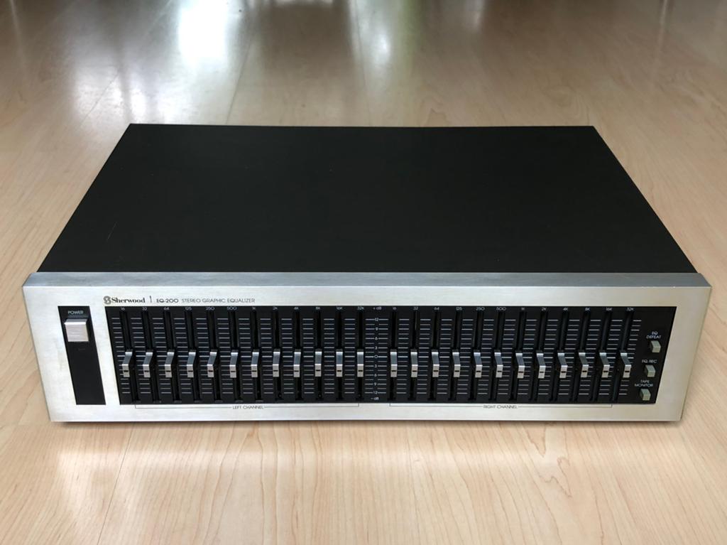 Sherwood EQ-200 12-bands stereo grafische equalizer, Ophalen, Gebruikt