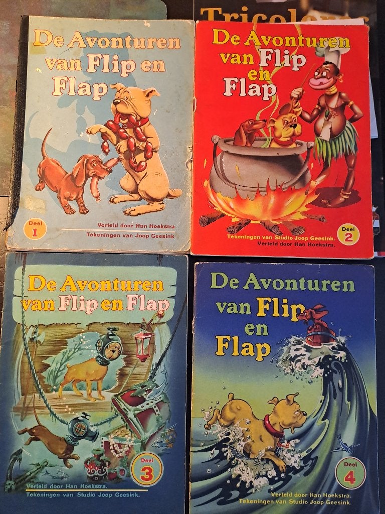 Stripboek, Gelezen, Complete serie of reeks, Ophalen of Verzenden, Diverse tekenaars en schrijvers