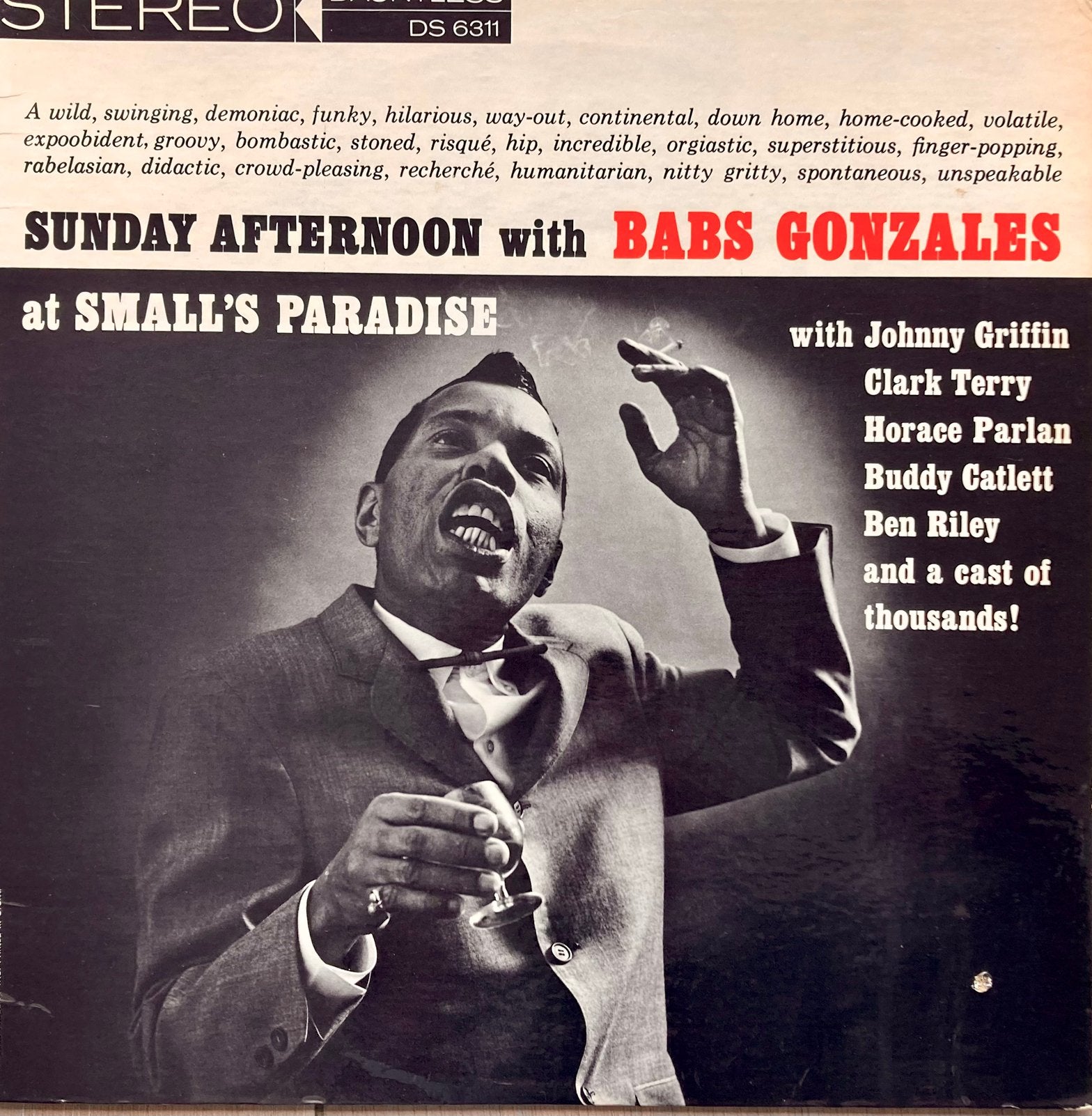 Jazz LP BABS GONZALES, Dauntless Records, 1963, zeldzaam, Verzenden, Jazz, LP