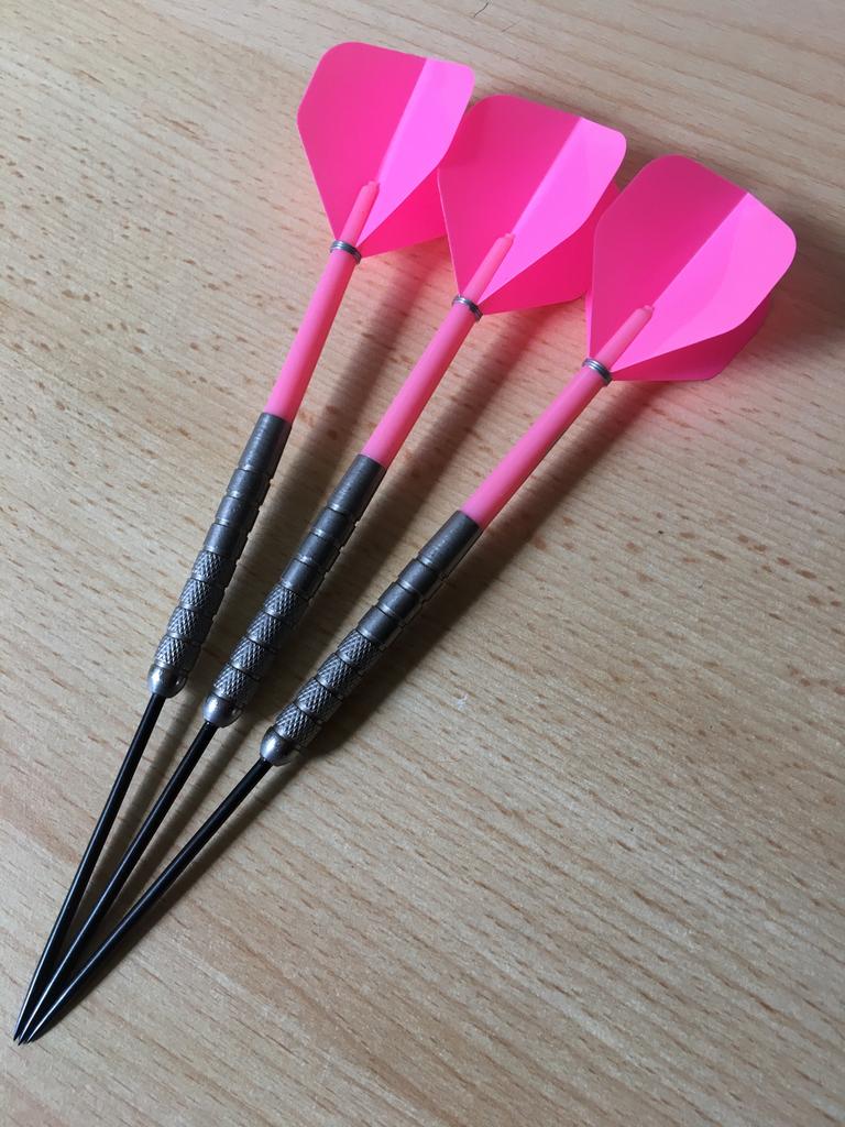 Tungsten darts met extreem lange punten 25 gram, Ophalen of Verzenden, Gebruikt, Pijlen