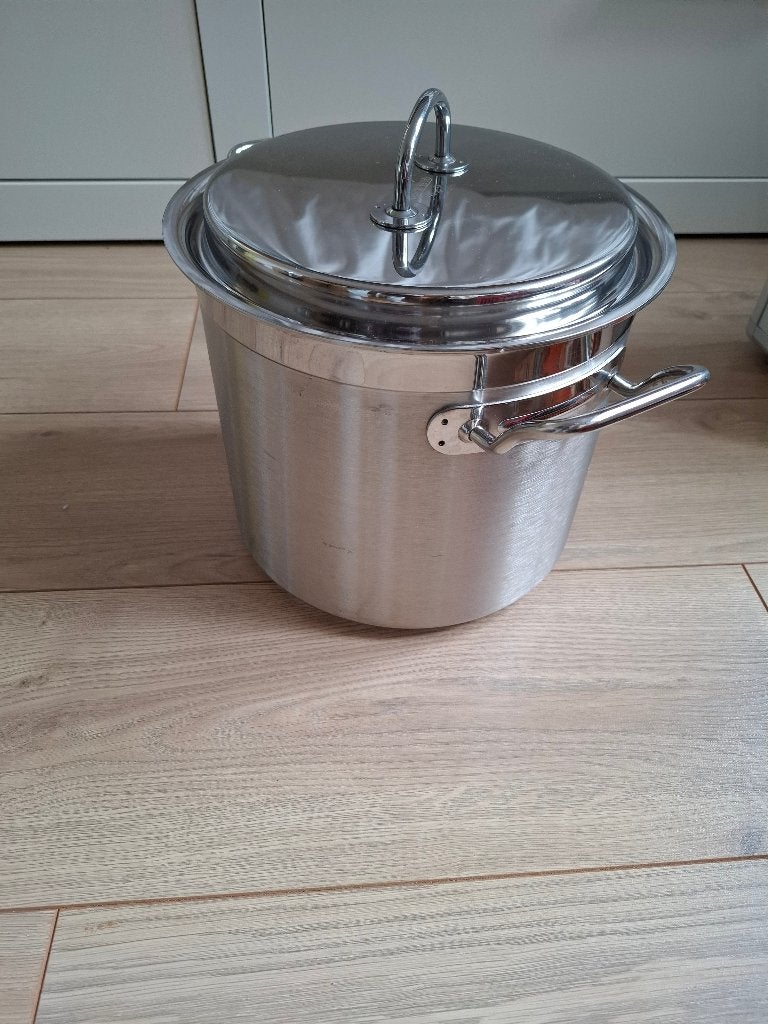 Pan van het merk Silga Design Milano, Ophalen, Overige typen, Zo goed als nieuw, Rvs