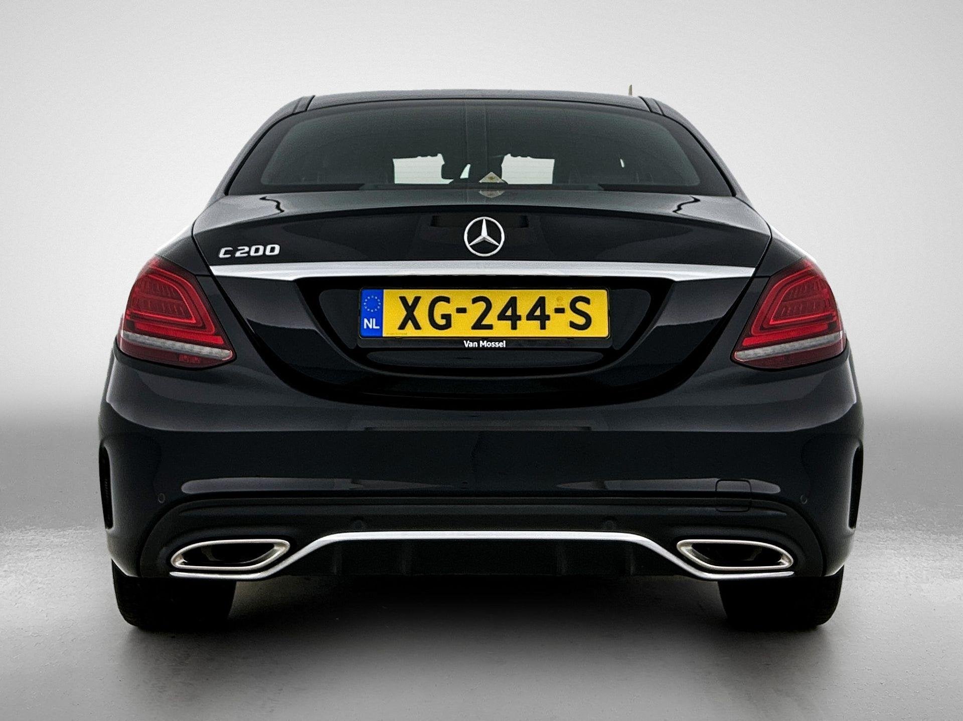 Mercedes-Benz C-klasse 200 Business Solution | Automaat | Ap, Auto's, Automaat, 12 maanden, 4 cilinders, Leder en Stof