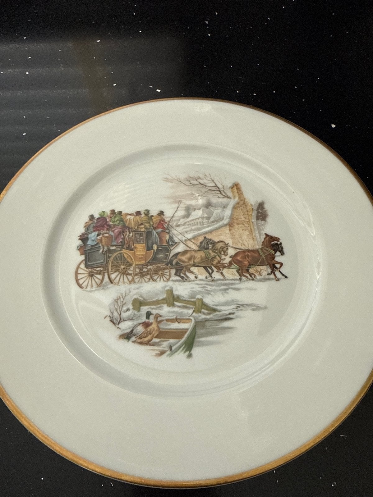 Vintage Bavaria sierbord - Johann Seltmann Vohenstrauß, Antiek en Kunst, Ophalen