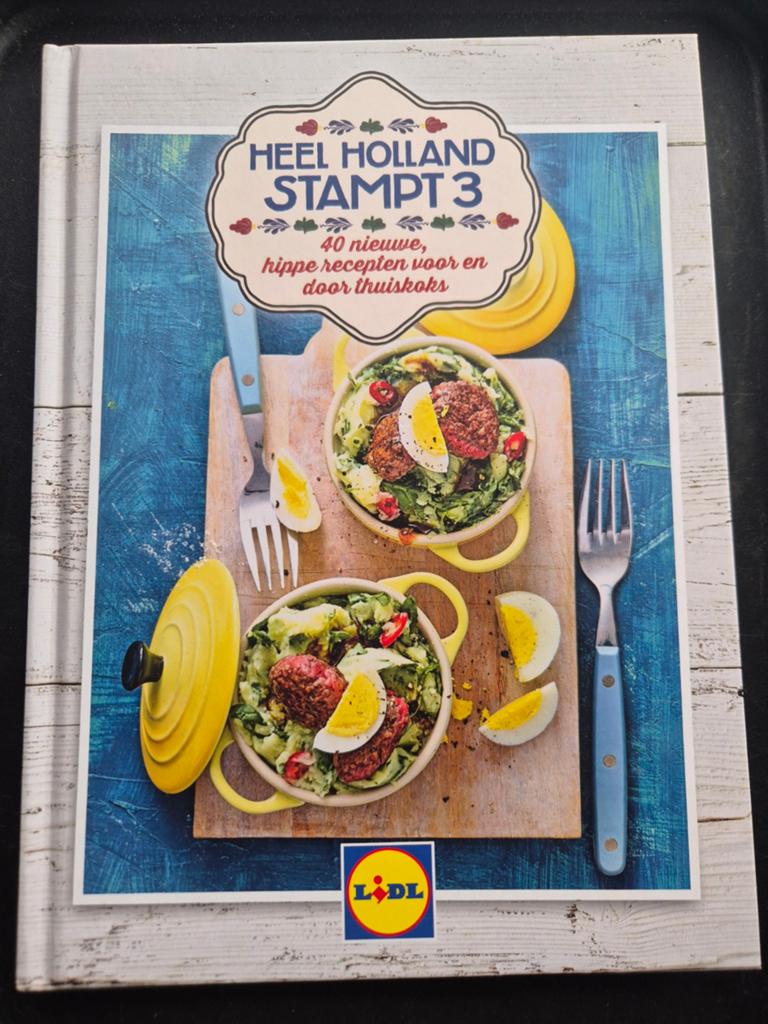 Heel Holland Stampt 3 - Kookboek Lidl, Boeken, Diverse thuiskoks (Lidl), Gezond koken, Ophalen of Verzenden, Nederland en België