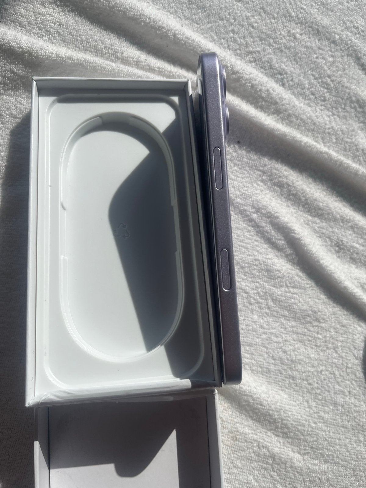 Nieuwe iPhone 17 Paars 512GB - geopend, Telecommunicatie, Mobiele telefoons | Apple iPhone, 512 GB, Paars, Nieuw, Zonder simlock