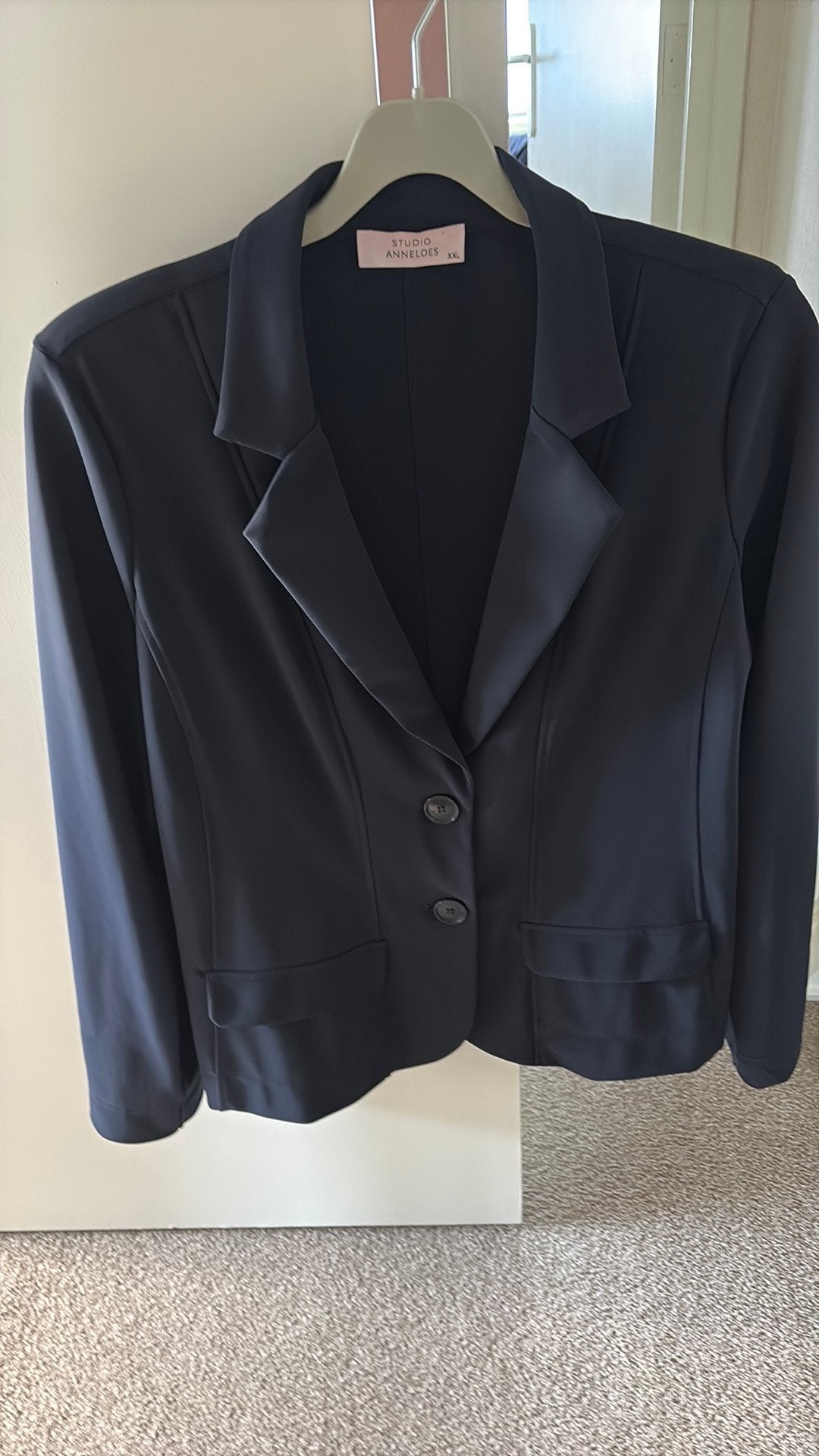 Studio anneloes blazer blauw xxL, Ophalen of Verzenden, Zo goed als nieuw