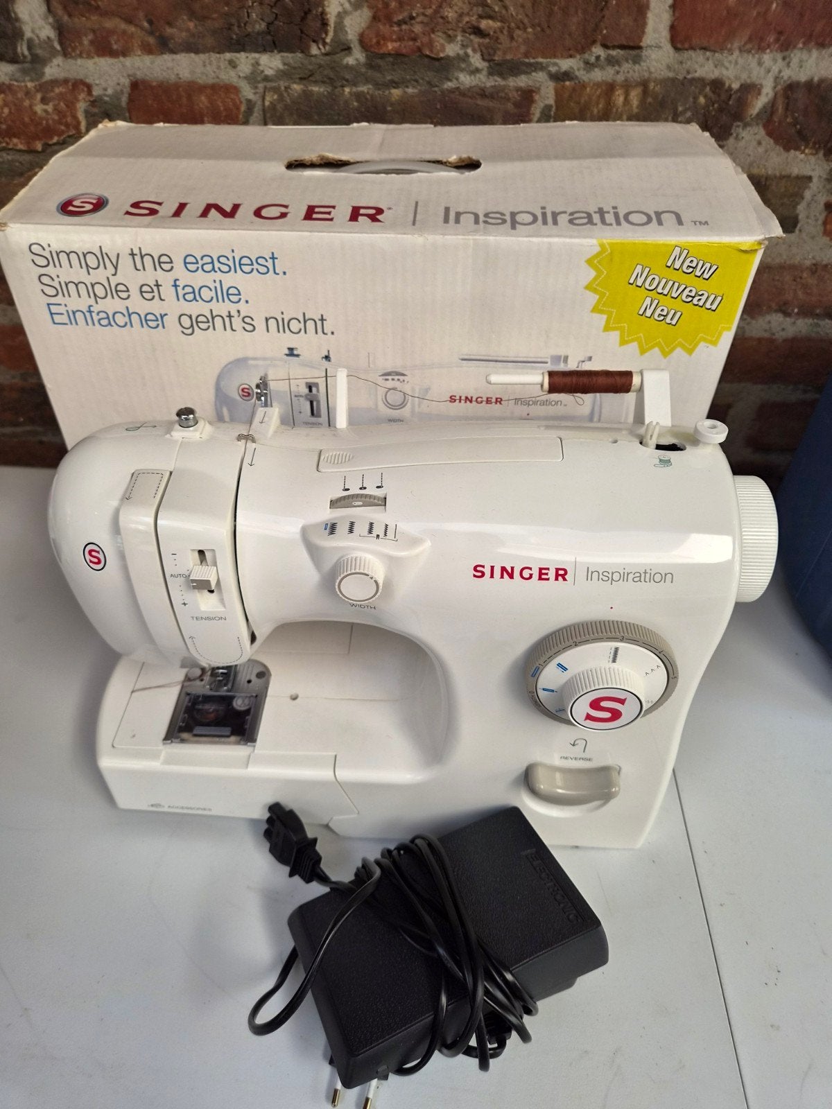 Singer Inspiration Naaimachine - Zo goed als nieuw, Ophalen, Zo goed als nieuw, Naaimachine, Singer