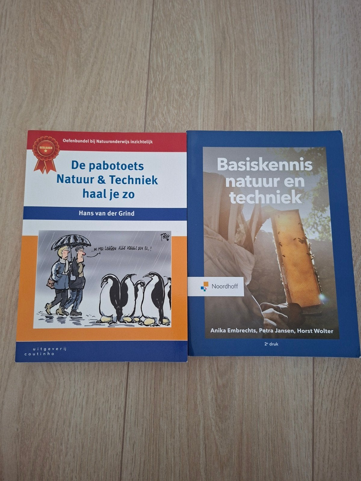 Pabotoets Natuur & Techniek + Basiskennis natuur en techniek, Boeken, Studieboeken en Cursussen, Zo goed als nieuw, Hans van der Grind, Anika Embrechts, Petra Jansen, Horst Wolter