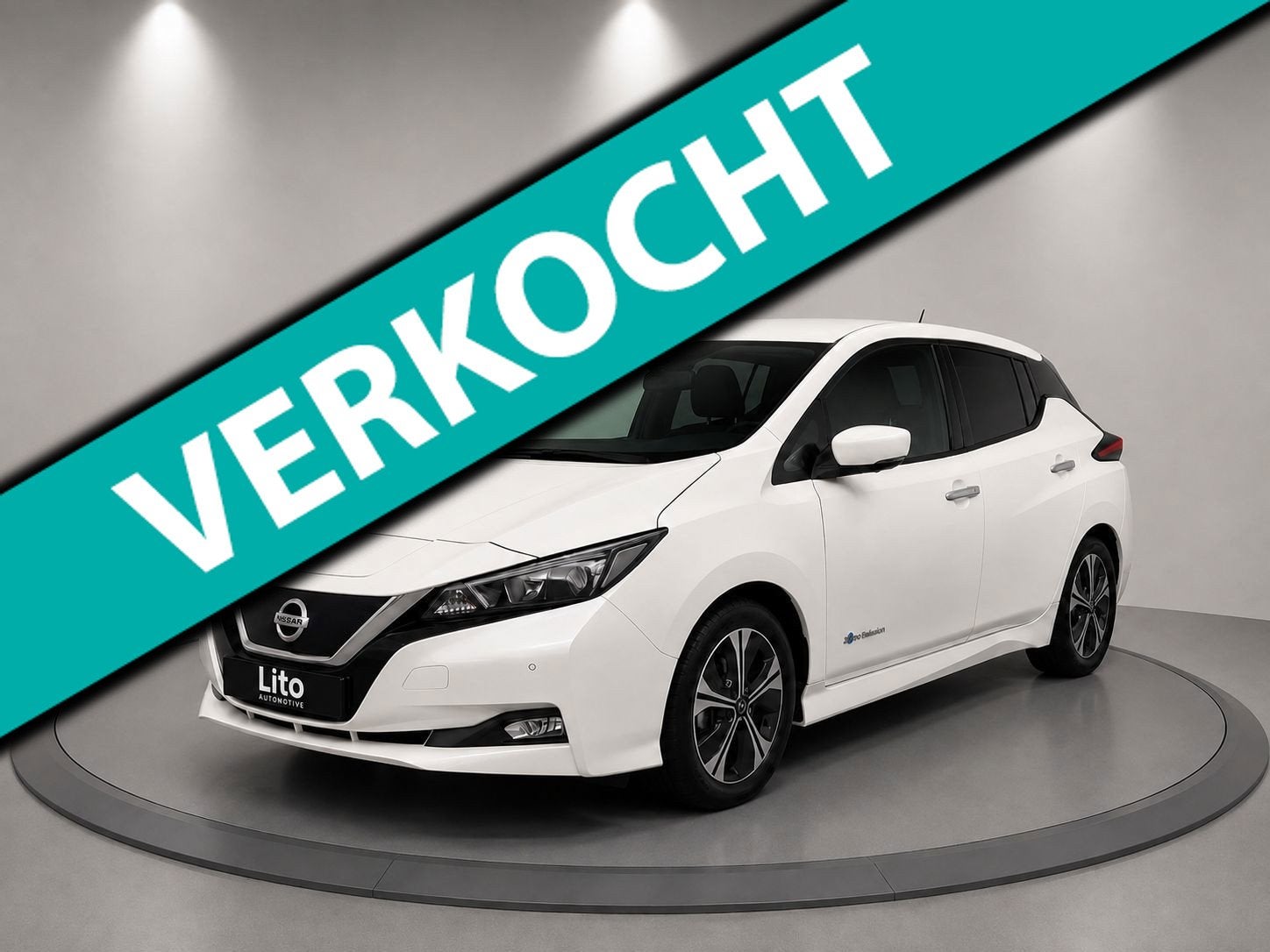 Nissan LEAF N-Connecta 40 kWh|NL AUTO|NAP|ELECTRIC|, Auto's, Gebruikt, 150 pk, 109 min, Wit