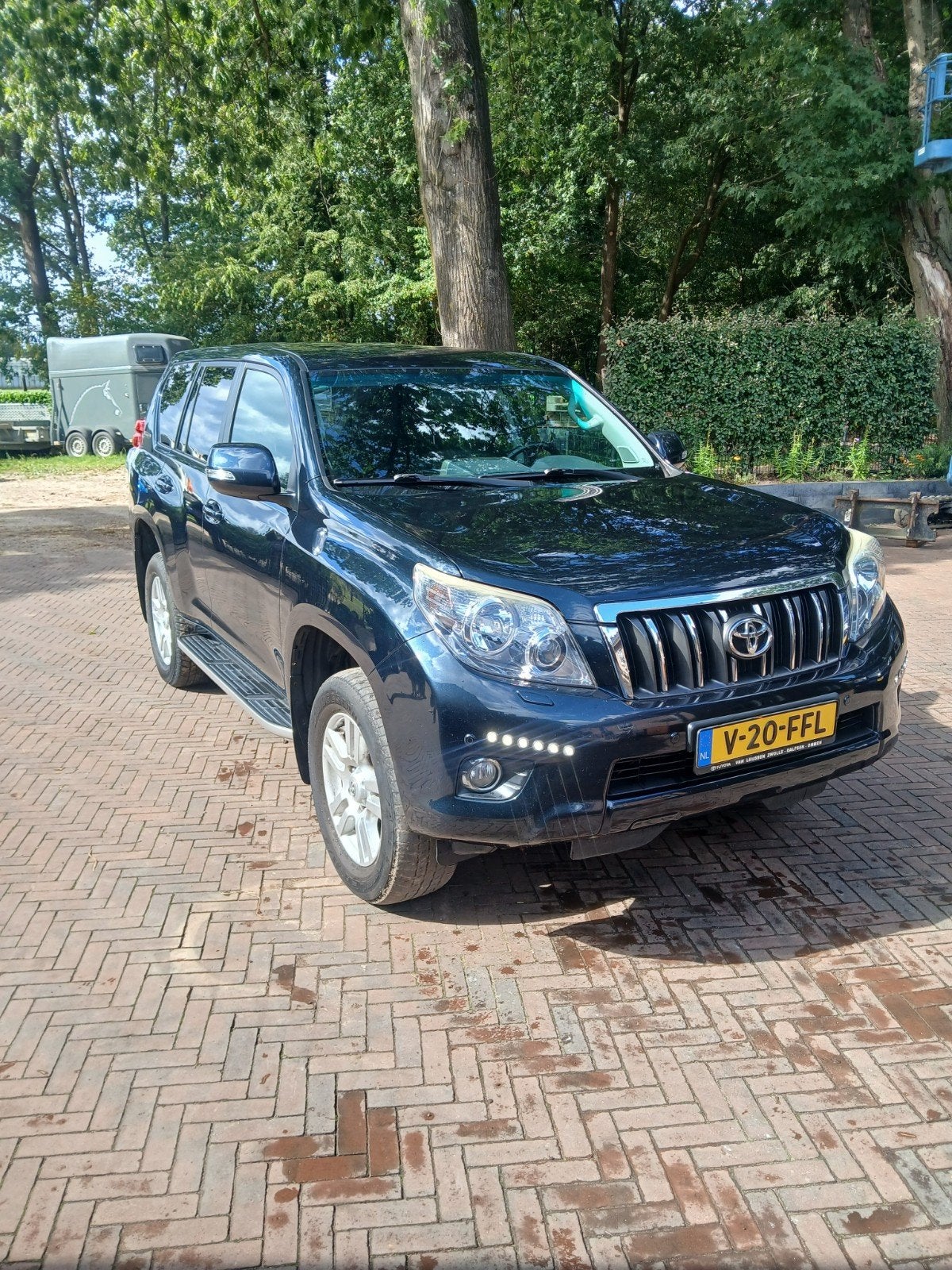 Toyota Landcruiser 150 3.0 D4D marge, Automaat, Zwart, 3000 kg, Leder