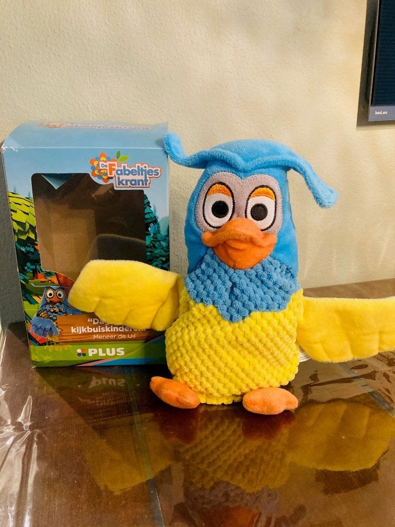 Fabeltjeskrant knuffels (handpoppen poppenkast) - 25cm hoog, Kinderen en Baby's, Speelgoed | Knuffels en Pluche, Overige merken