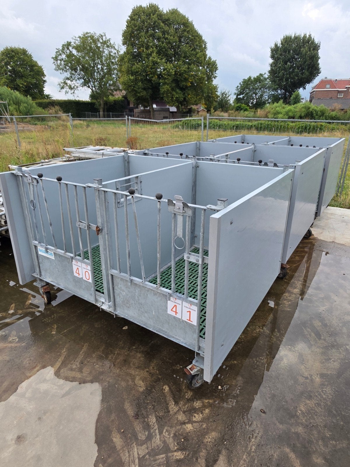 kunststof kalverhokken, kalverboxen, eenlingbox, kalverhok, Dieren en Toebehoren