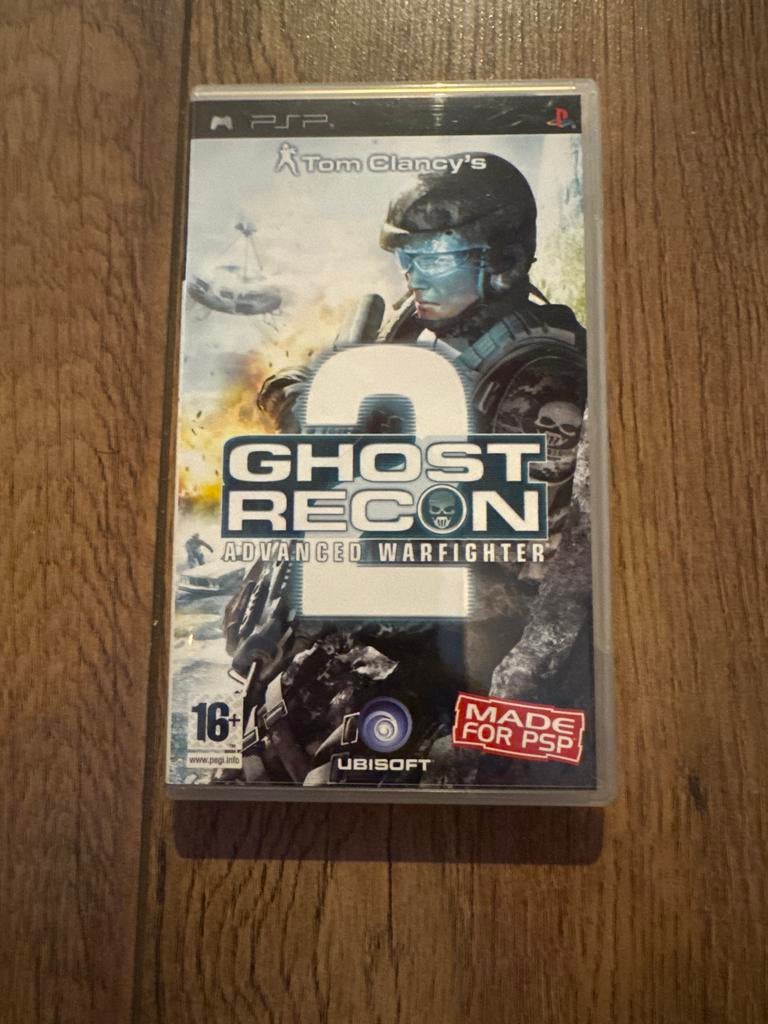 Tom Clancy's Ghost Recon Advanced Warfighter 2 PSP, Ophalen, Gebruikt, Shooter, Vanaf 16 jaar