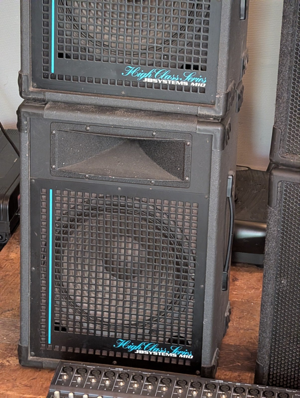 JB Systems MiD High Class Serie Party Speakerset, Audio, Tv en Foto, Gebruikt, Party speaker, Geschikt voor surround/home cinema