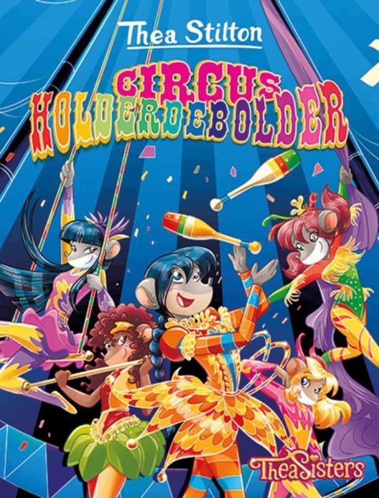 Thea Stilton Circus Holderdebolder soft cover NIEUW BOEK