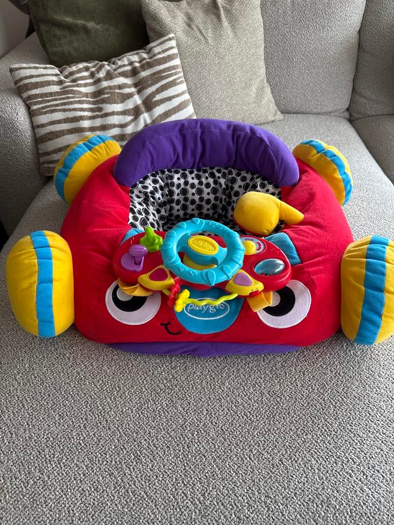 Playgro Muzikale Auto Zitkussen - Baby Speelgoed, Kinderen en Baby's, Speelgoed | Babyspeelgoed, Ophalen, Gebruikt, Overige typen