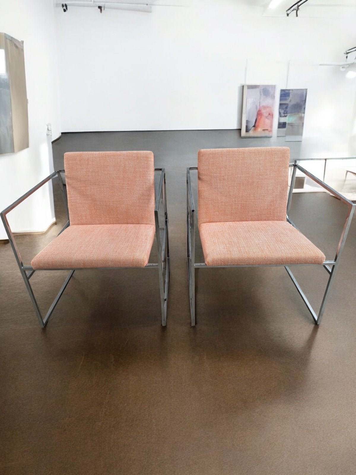 2x Kati Brühl Grace design fauteuils, Ophalen of Verzenden, 50 tot 75 cm