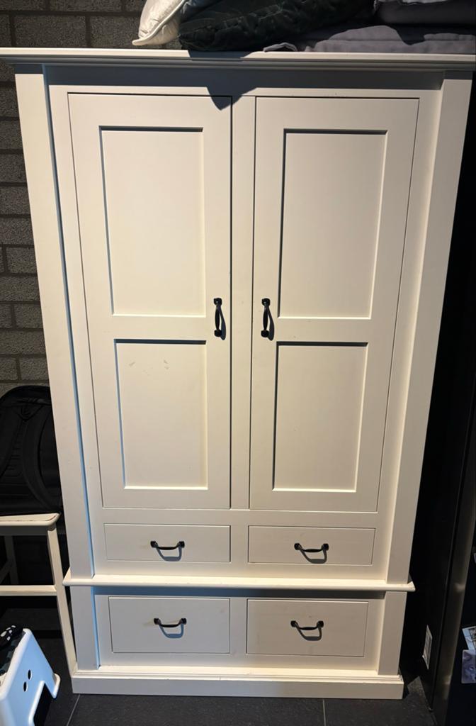 Witte kast Alta meubelen - 176x103x52 cm, Ophalen, Gebruikt, 50 tot 70 cm, 105 cm of meer