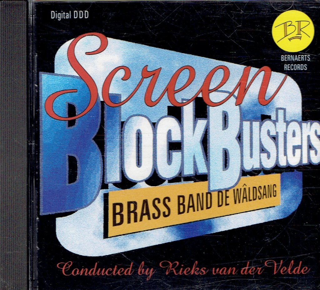 Hafabra - Screen Blockbusters - Brass Band De Wâldsang, Cd's en Dvd's, Cd's | Instrumentaal, Zo goed als nieuw, Blaasorkest/fanfare