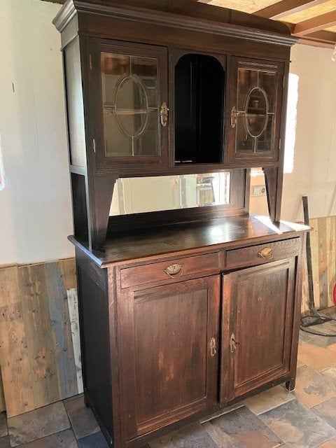 brocante kast, Antiek en Kunst, Curiosa en Brocante, Ophalen