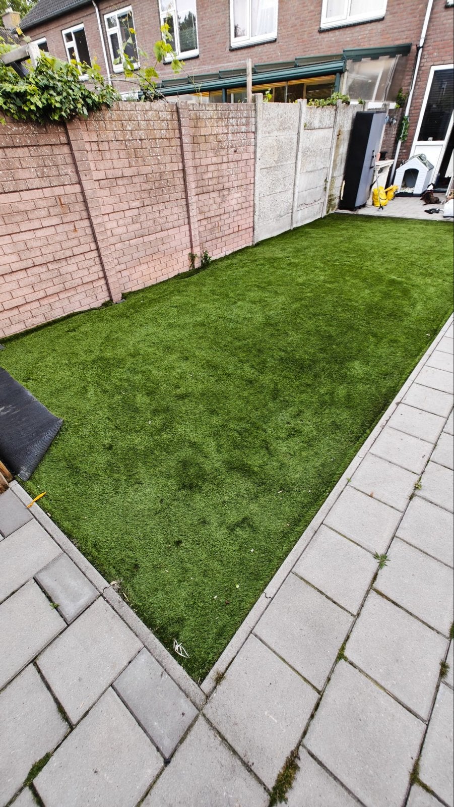 Kunstgras 4x9 meter, Ophalen, Gebruikt, 20 m² of meer, Kunstgras