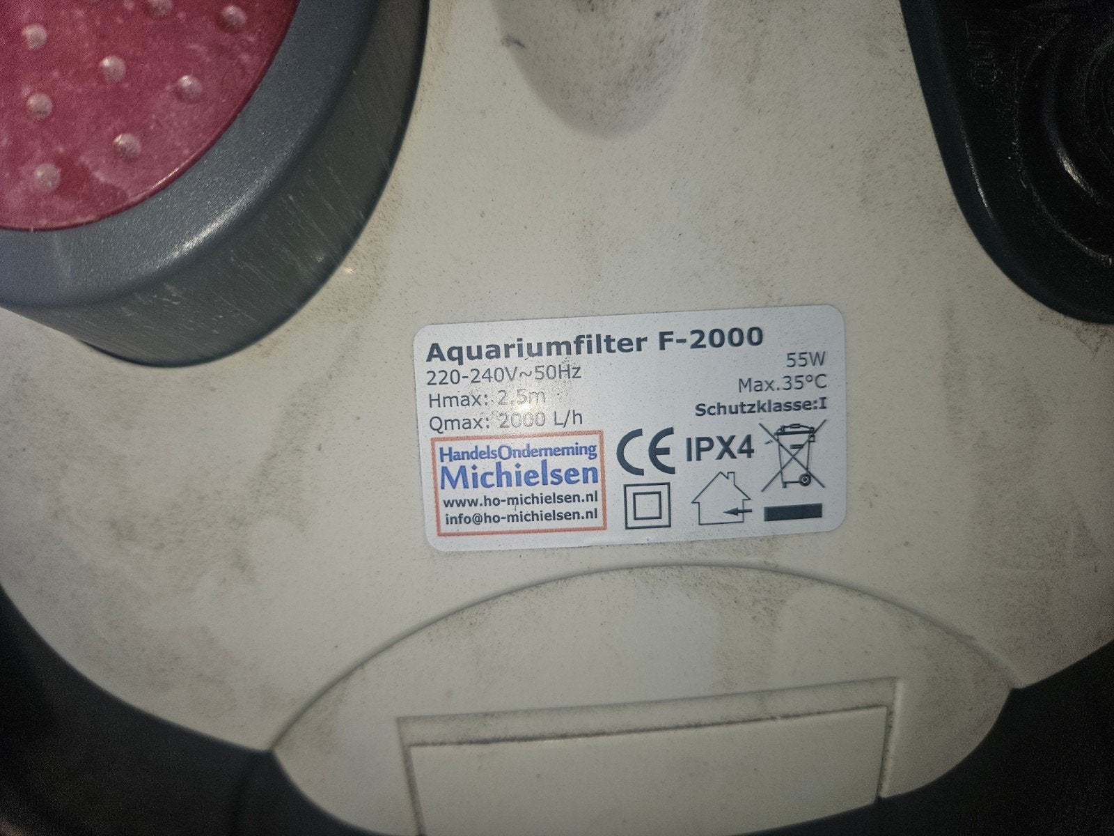 aquarium filter, Ophalen