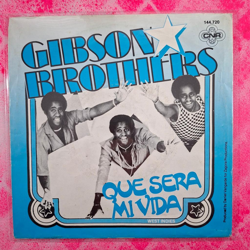 Gibson Brothers Que Sera Mi Vida single.              Star45, Gebruikt, 7 inch, Single, Ophalen of Verzenden