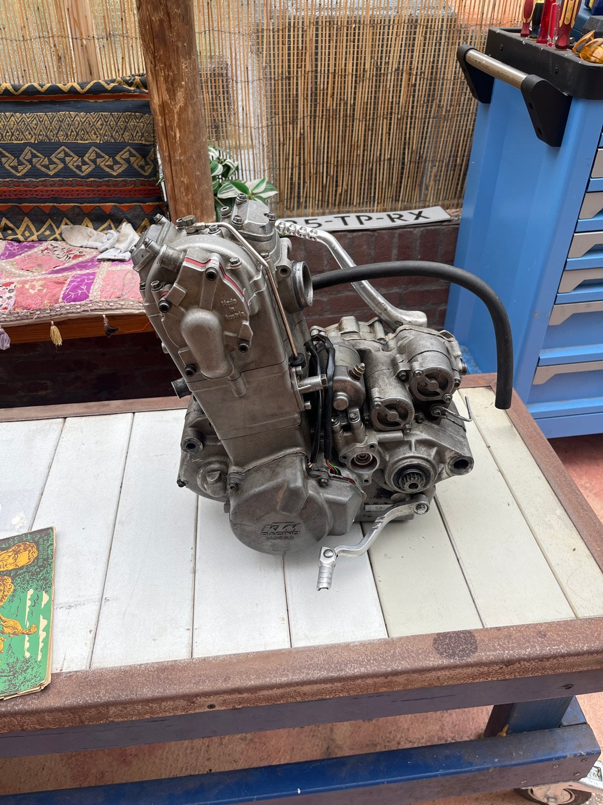 KTM 525 EXC Motorblok - Gebruikt, Ophalen, Gebruikt