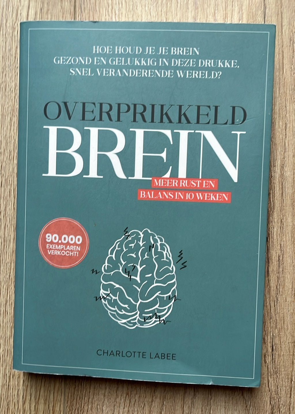 Overprikkeld brein van Charlotte Labee, Ophalen of Verzenden, Zo goed als nieuw, Charlotte Labee