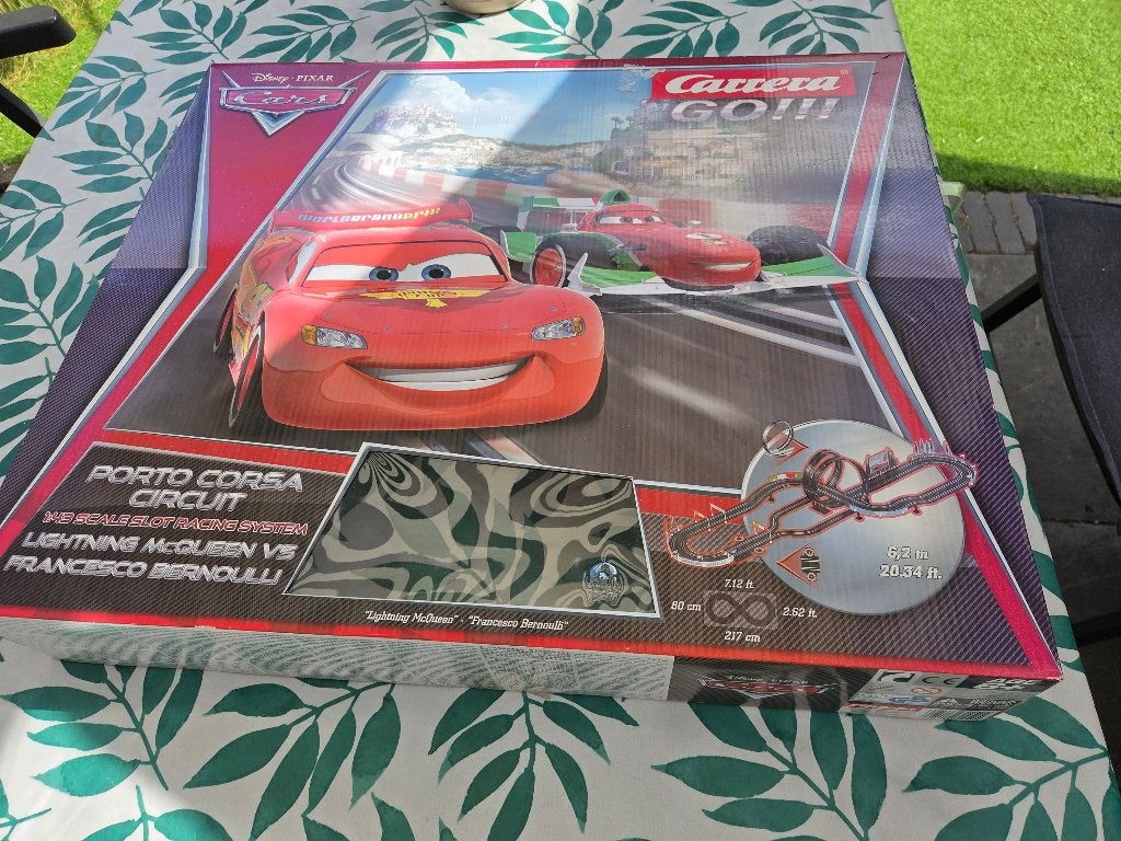 Carrera Go Cars - racebaan; dubbele looping, Kinderen en Baby's, Speelgoed | Racebanen, Ophalen, Carrera, Met looping, Elektrisch