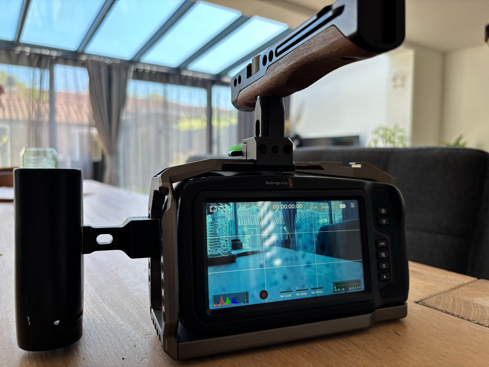 BlackMagic Pocket Cinema 6K met Smallrig cage, Overige merken, Overige soorten, Ophalen of Verzenden, Zo goed als nieuw