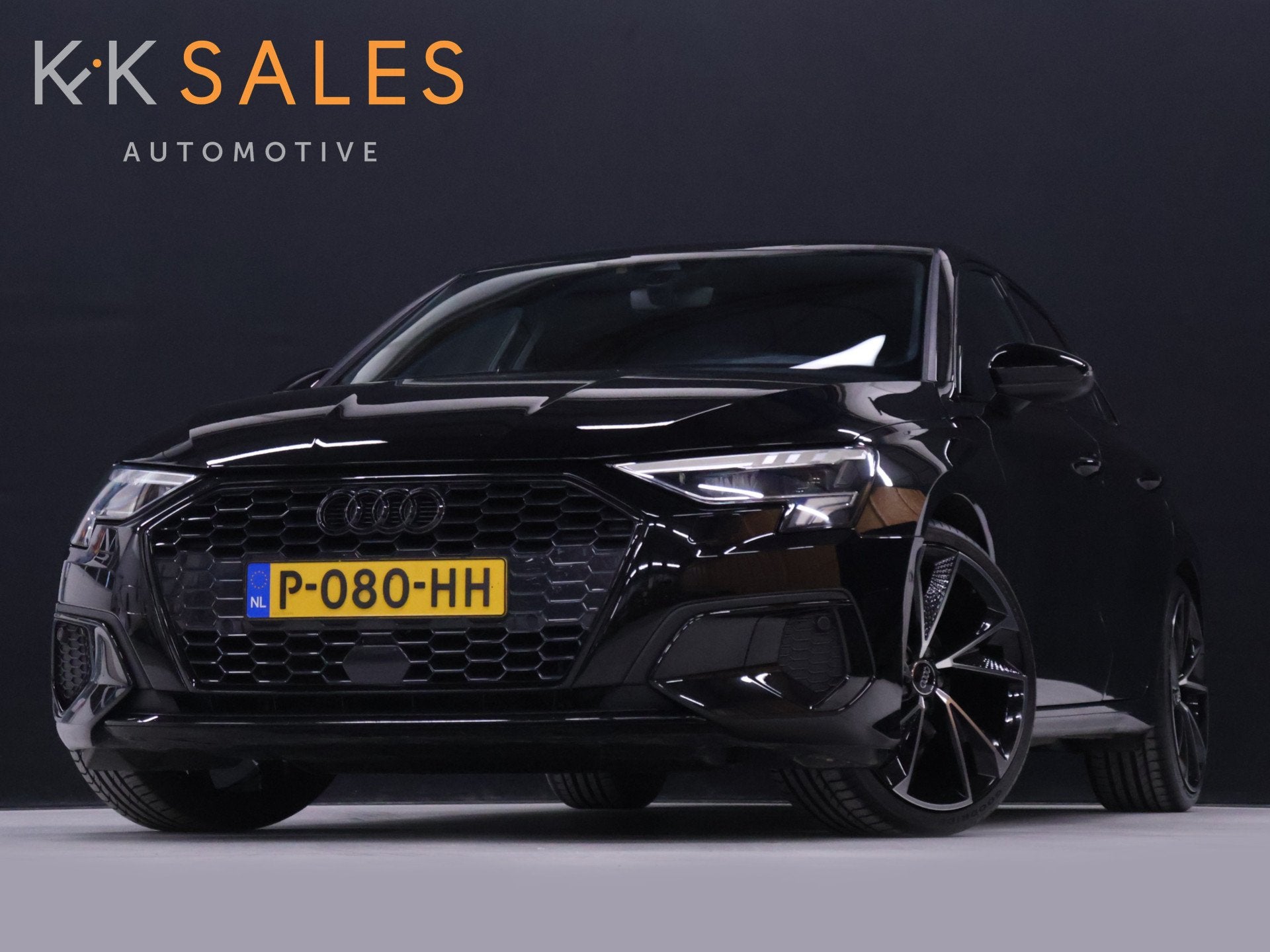 Audi A3 Sportback 35 TFSI Sport Black Edition [ADAPTIVE CRUI, Auto's, Audi, 4 cilinders, 150 pk, Zwart, Bedrijf