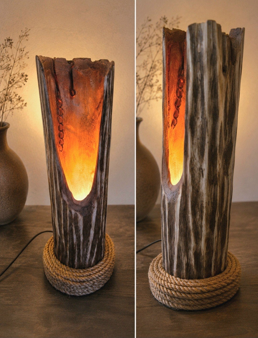 Boomstam-lamp E35.-

51cm x 20cm

Verzenden mogelijk kk E7.4, Huis en Inrichting, 51 cm, Landelijk, Inclusief lichtbron, E27 (groot)