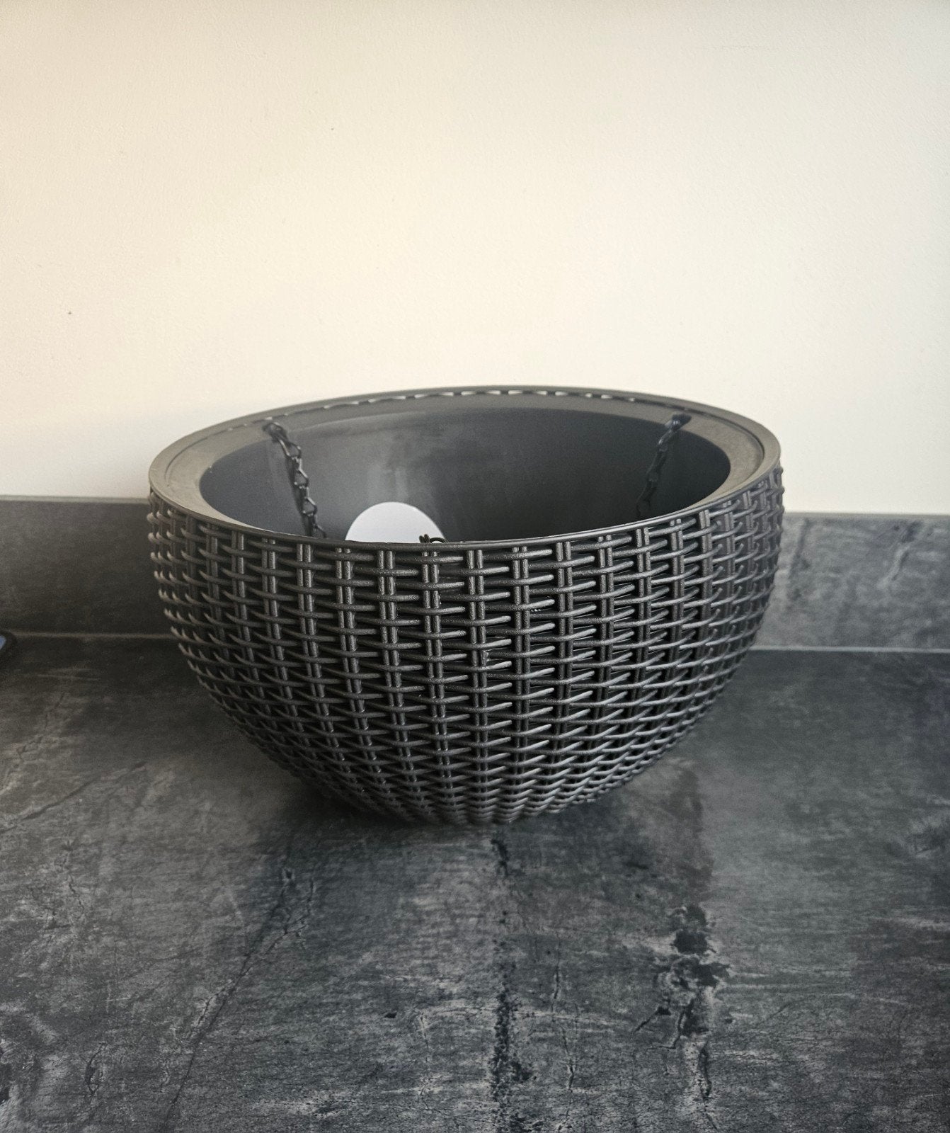 Keter Hanging Sphere Planter - Hangende Bloempot, Tuin en Terras, Bloembakken en Plantenbakken, Kunststof, Minder dan 30 cm, Minder dan 60 cm